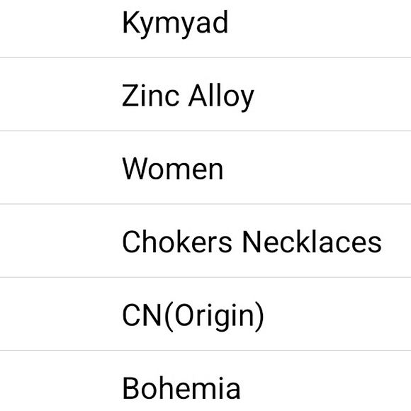 Kymyad Bohemian style enamel flower gold necklace w/ graduated gold beads. - Picture 11 of 12